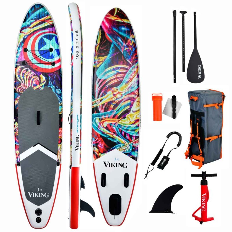 Φουσκωτό SUP Viking Avenger 10′ 6 ” All-Round SL