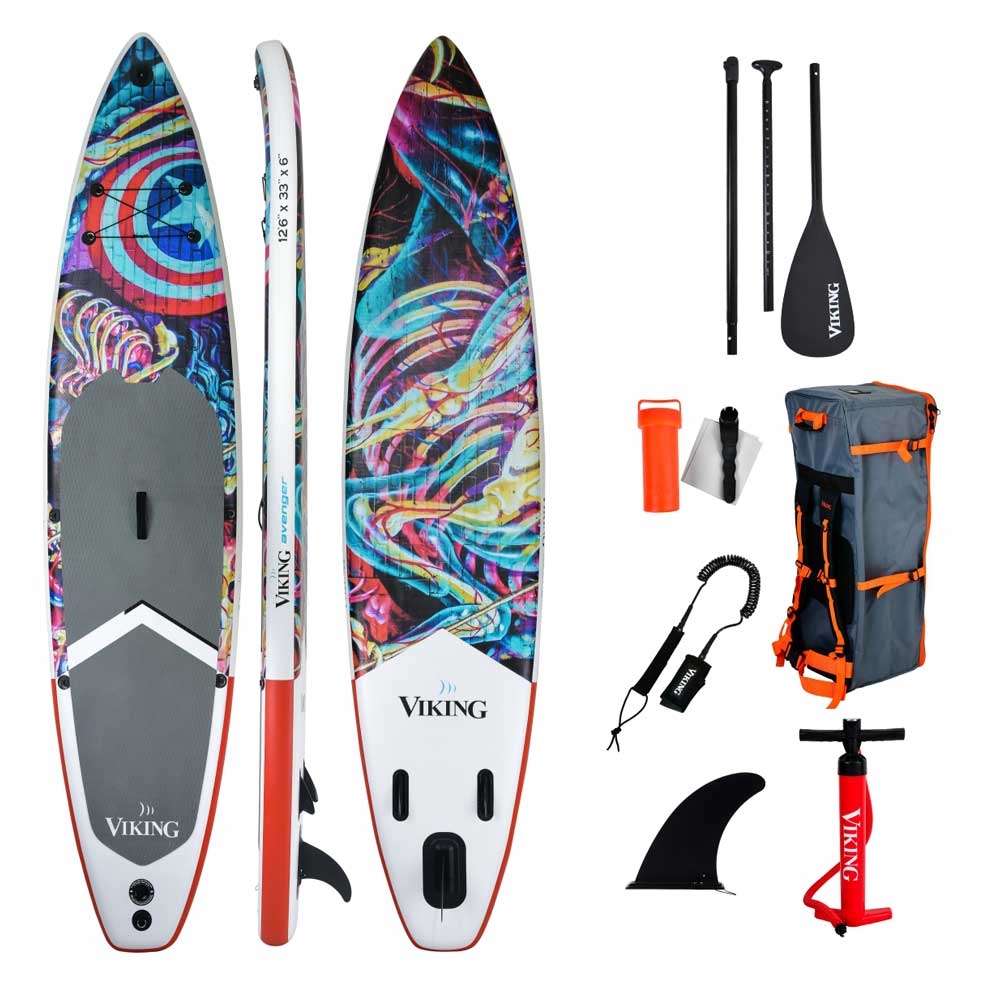 Φουσκωτό SUP Viking Avenger 12' 6'' Touring MLS