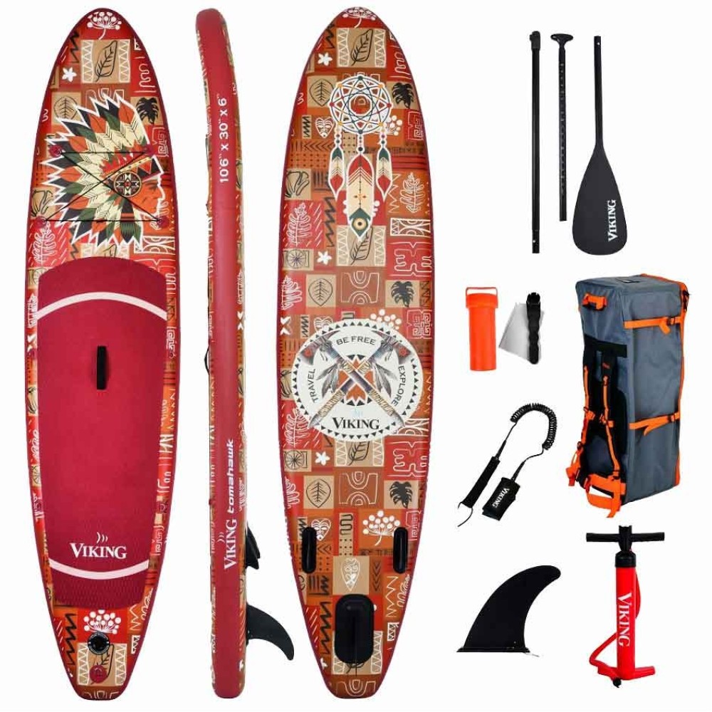 Φουσκωτό SUP Viking Tomahawk 10′ 6 ” All-Round SL 105256