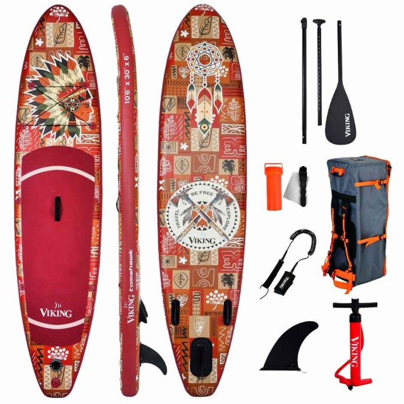 Φουσκωτό SUP Viking Tomahawk 10′ 6 ” All-Round SL 105256