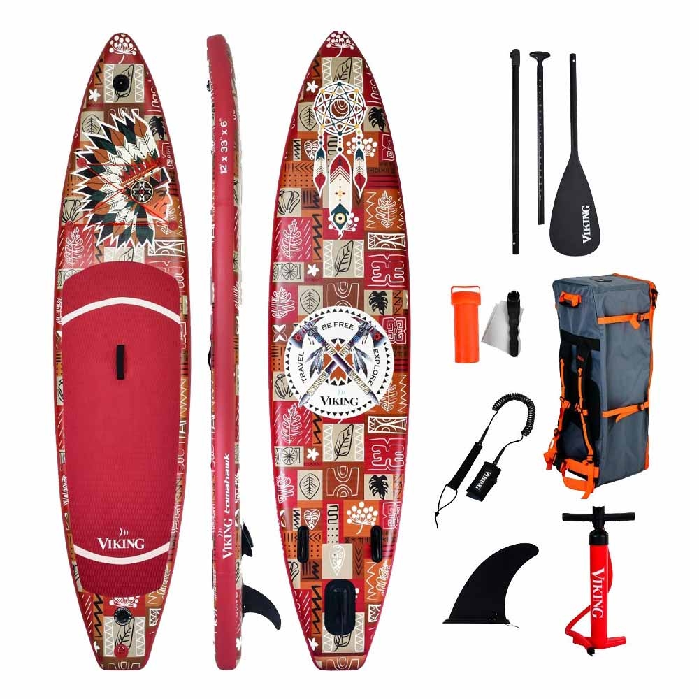 Φουσκωτό SUP Viking Tomahawk 12′ 0" Touring MLS 105255
