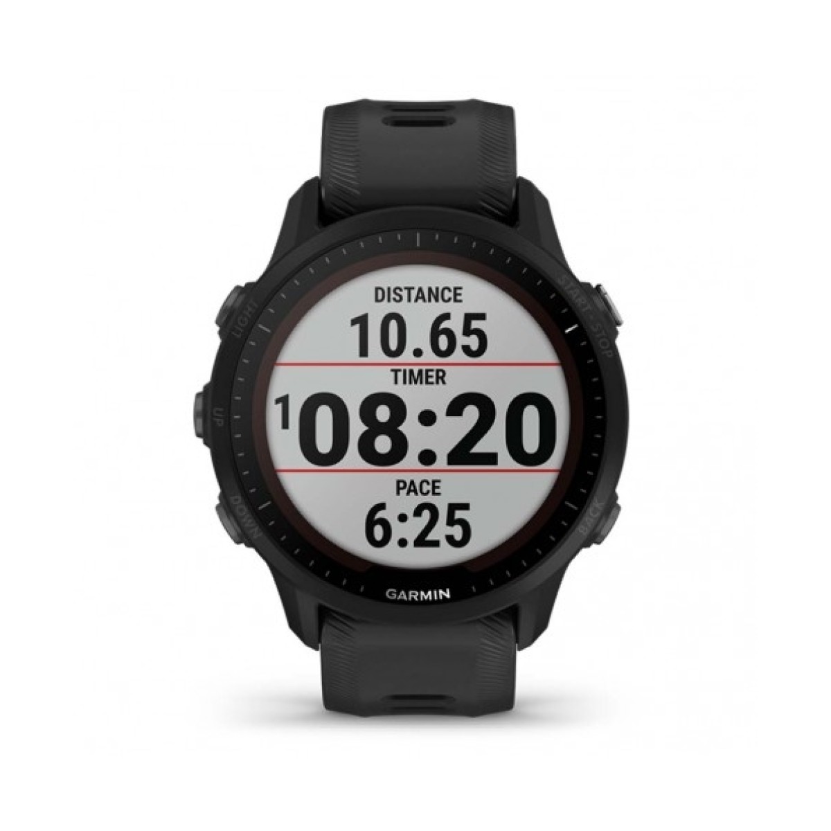 Garmin Forerunner 955 Solar Black Silicone Strap GA-010-02638-20