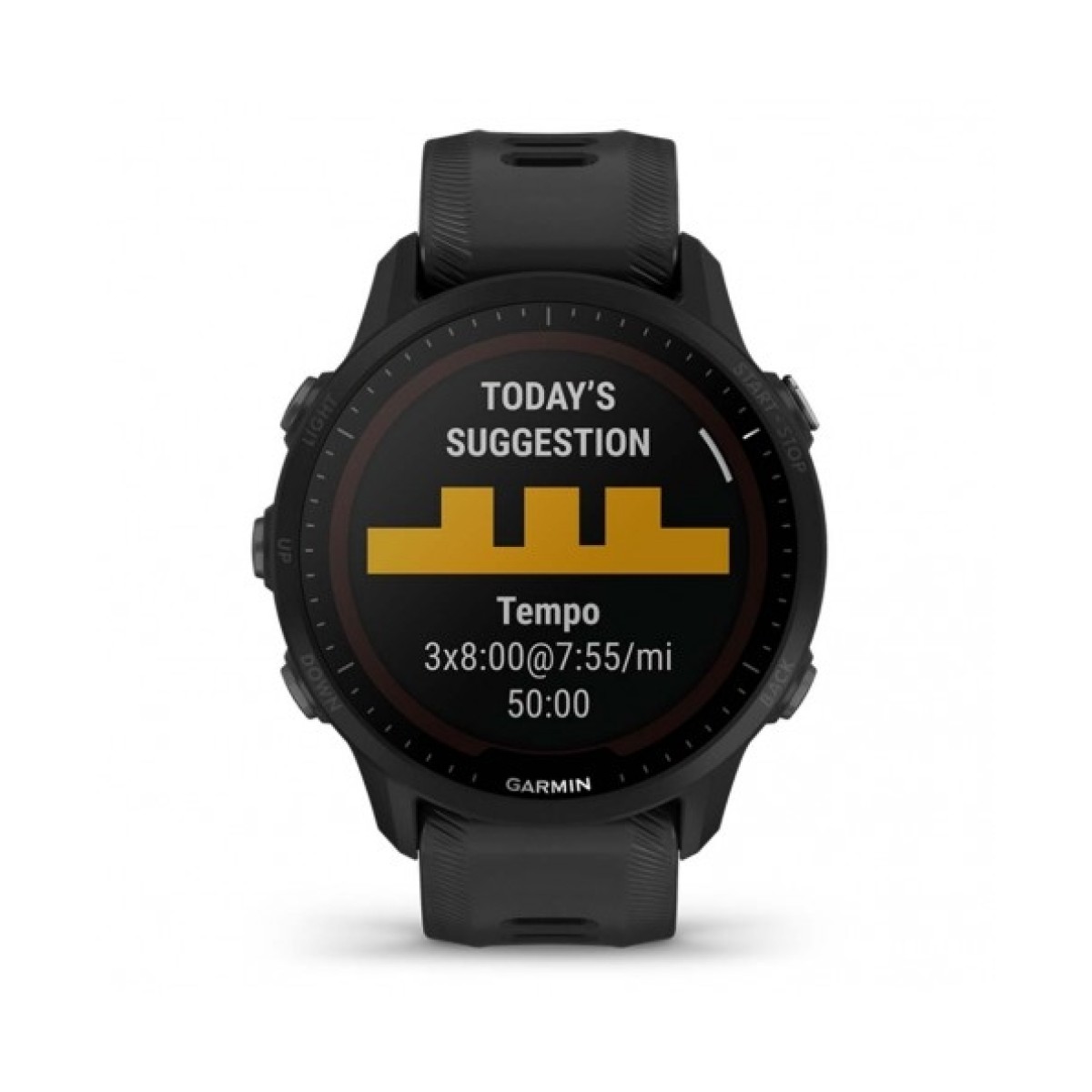 Garmin Forerunner 955 Solar Black Silicone Strap GA-010-02638-20