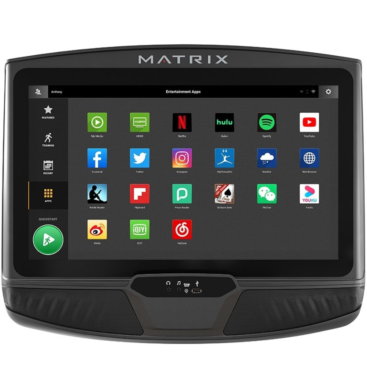 Διάδρομος Γυμναστικής T70 με κονσόλα XUR 3.0HP Matrix