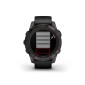 GARMIN Fenix 7 Pro Sapphire Solar Titanium Carbon Gray DLC with Black GA-010-02777-11