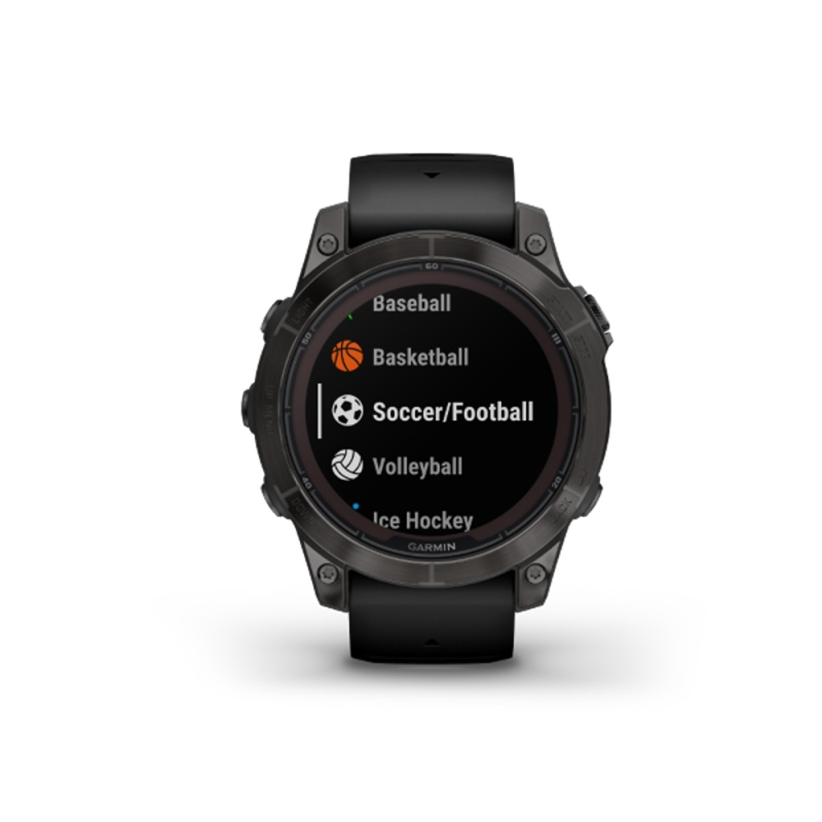 GARMIN Fenix 7 Pro Sapphire Solar Titanium Carbon Gray DLC with Black GA-010-02777-11