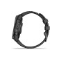 GARMIN Fenix 7 Pro Sapphire Solar Titanium Carbon Gray DLC with Black GA-010-02777-11