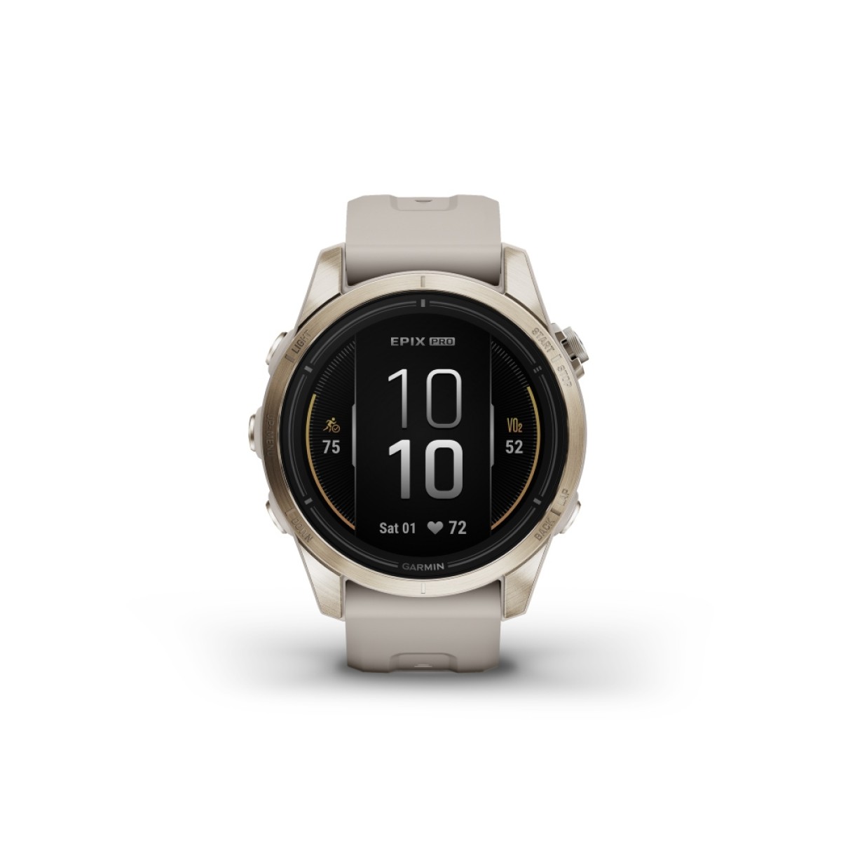 GARMIN Epix™ Pro Sapphire Edition 42 mm Soft Gold with Light Sand GA-010-02802-11