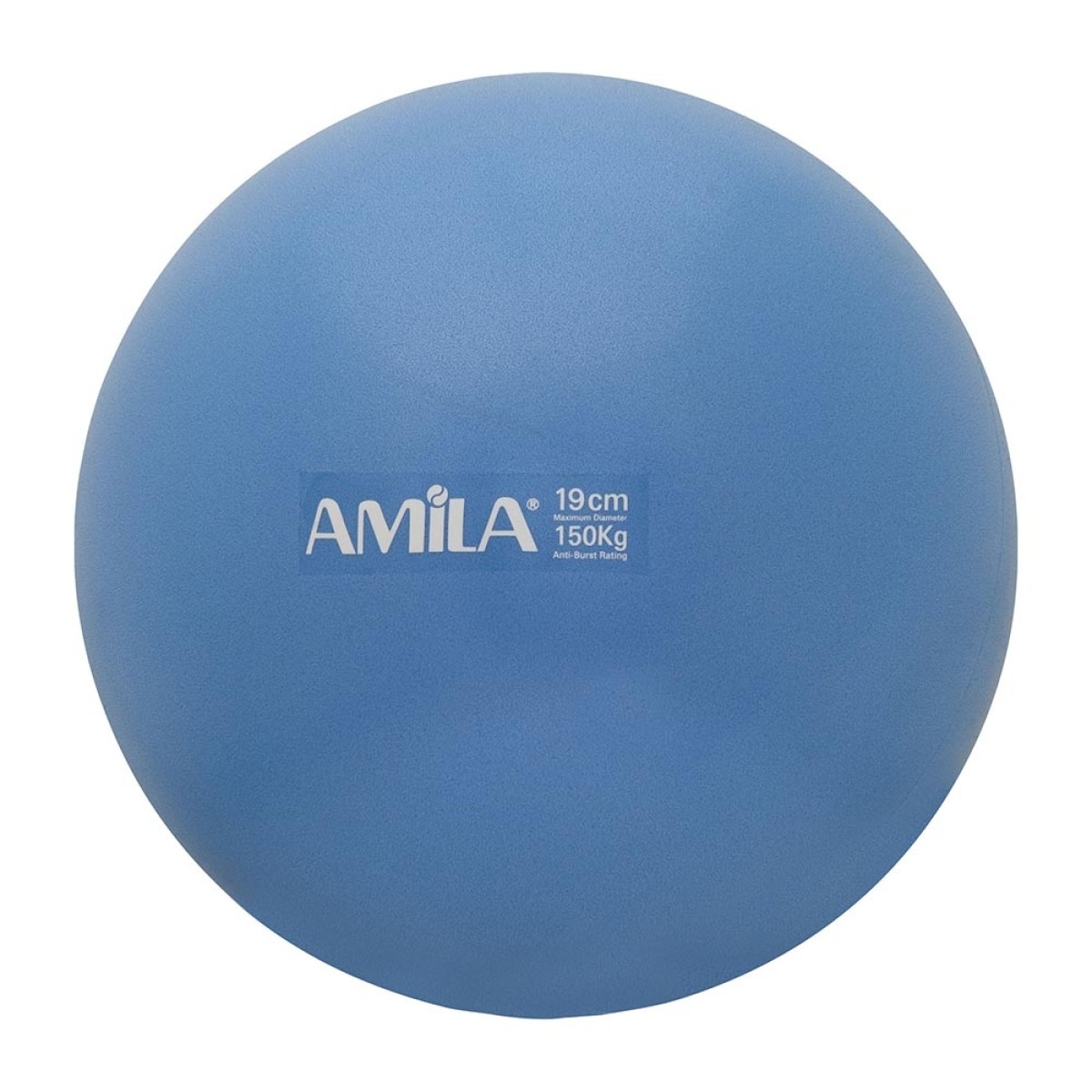Μπάλα Γυμναστικής AMILA Pilates Ball 19 cm Μπλε Bulk 48432