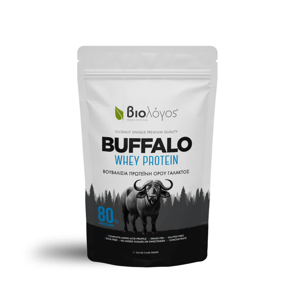 Βιολογική Βουβαλίσια Πρωτεΐνη Buffalo Whey 500g Βιολόγος
