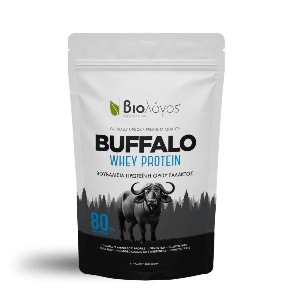 Βιολογική Βουβαλίσια Πρωτεΐνη Buffalo Whey 500g Βιολόγος