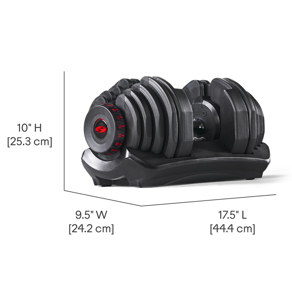 Bowflex® S/Tech 1090i Ρυθμιζόμενος Αλτήρας 4 - 41kg (Τεμάχιο)