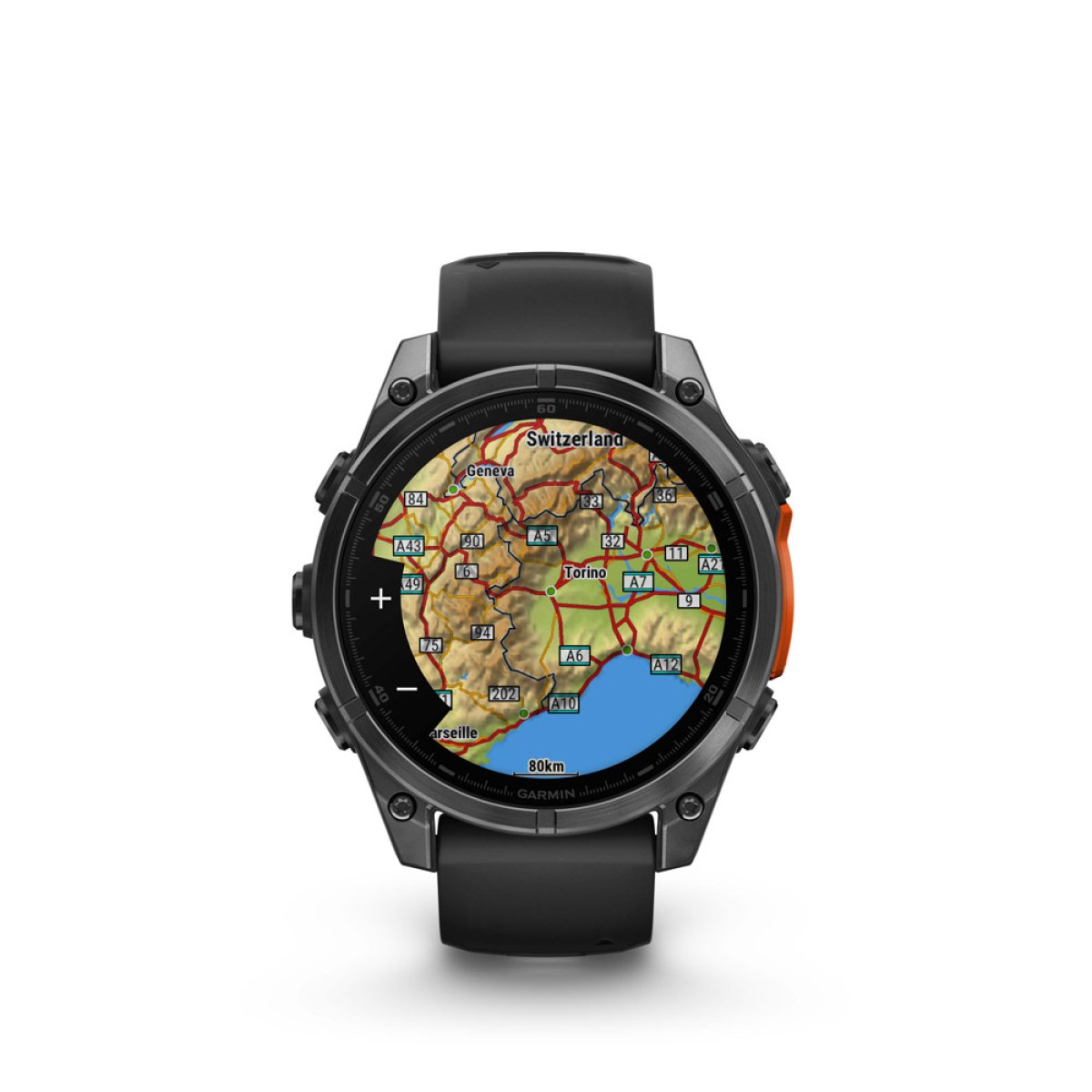 GARMIN Fenix 8 47mm Amoled Slate Gray with Black GA-010-02904-00