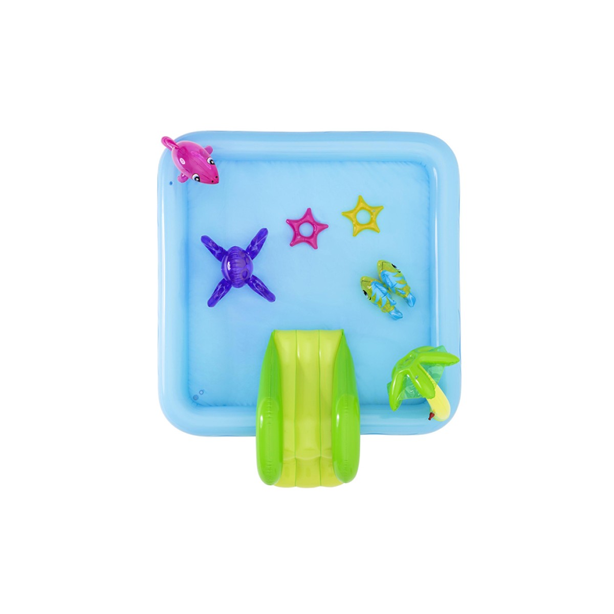 Φουσκωτή πισίνα 53052 FANTASTIC AQUARIUM PLAY POOL 239Χ206Χ86 Bestway