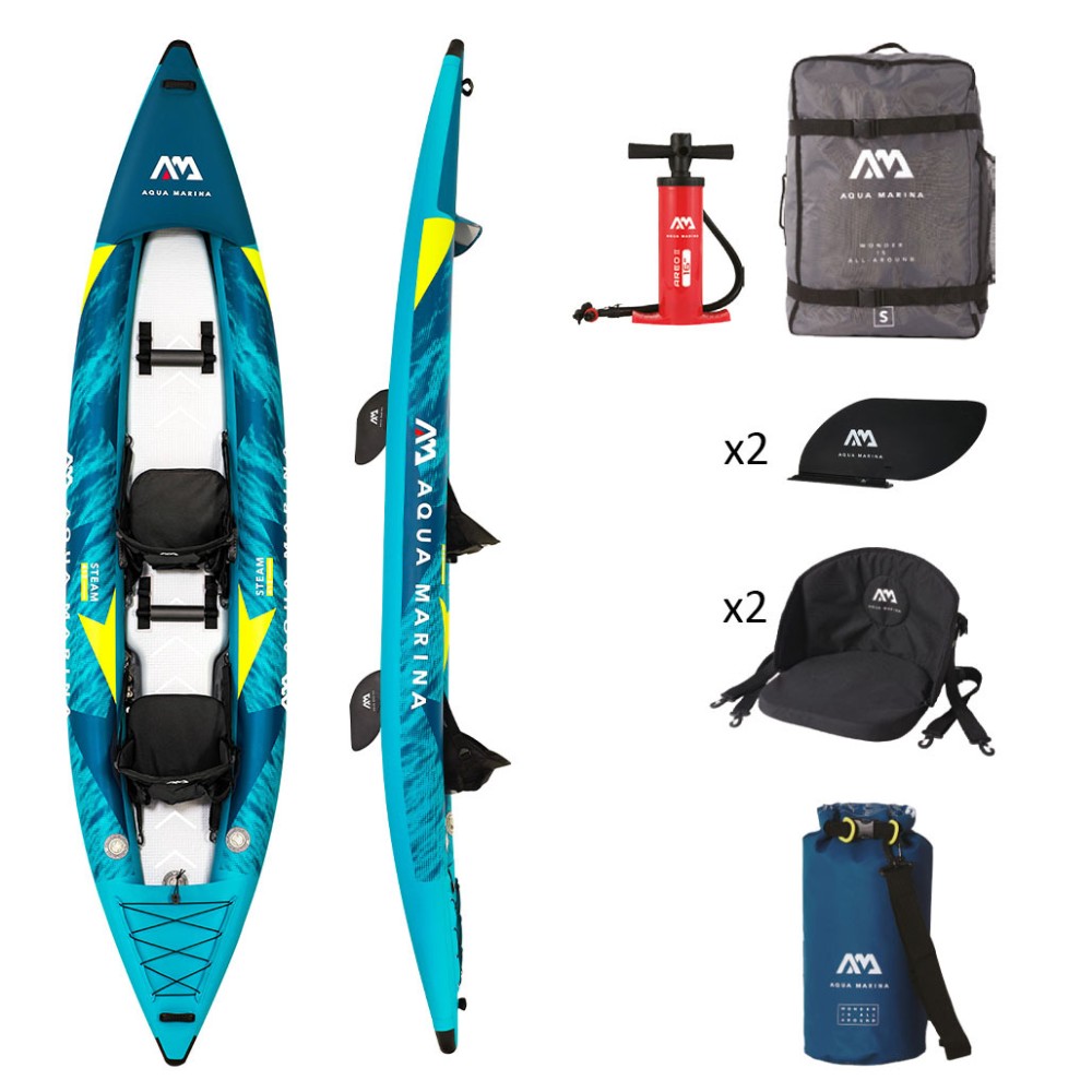 Φουσκωτό Καγιάκ Aqua Marina Steam 412 cm 15676