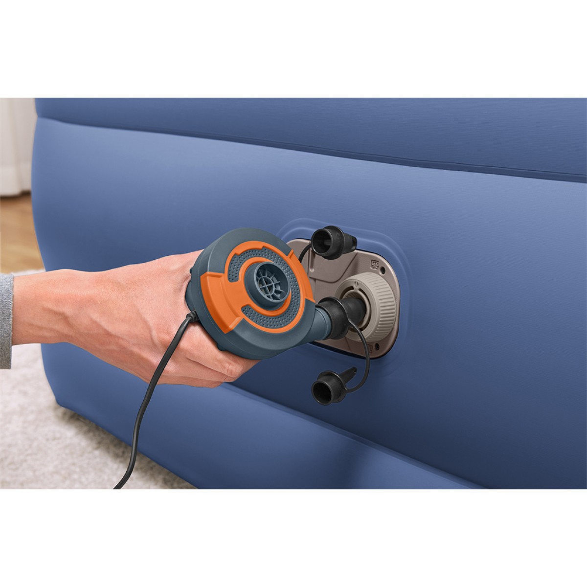 Φουσκωτό στρώμα 7690 TRITECH AIRBED QUEEN BULT-IN AC PUMP 203x152x61cm Bestway