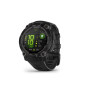 GARMIN Instinct 3 45mm AMOLED Black with Black Silicone Band GA-010-02936-00