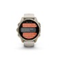 GARMIN Fenix 8 43mm Amoled Sapphire Soft Gold with Fog Gray and Dark Sandstone GA-010-02903-11