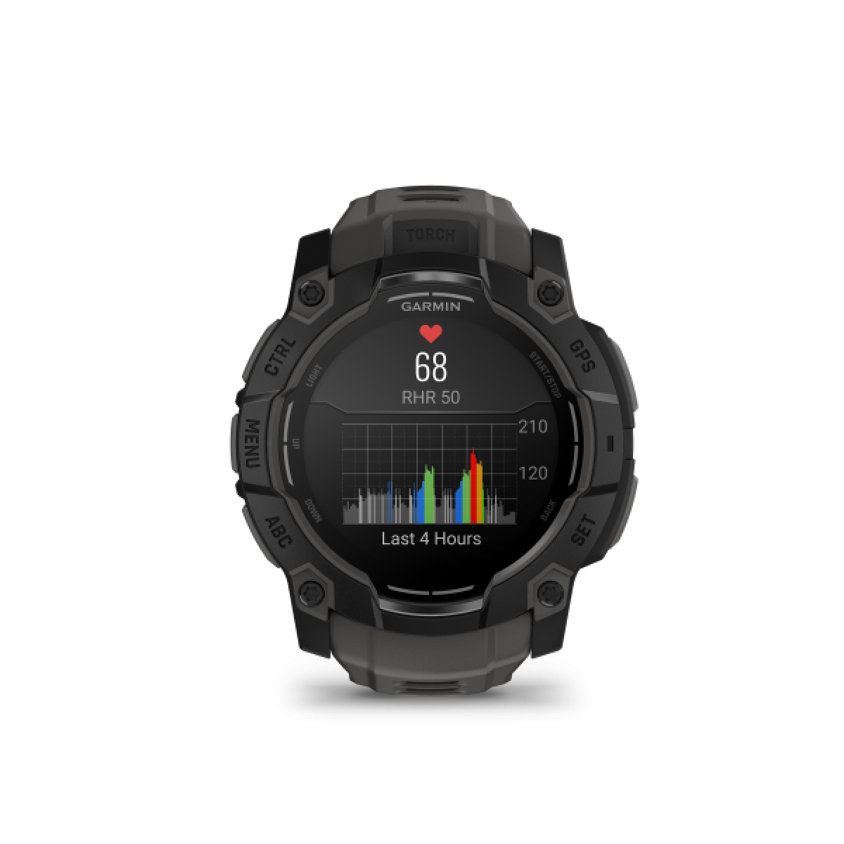 GARMIN Instinct 3 Amoled 50mm Black with Charcoal GA-010-03020-00