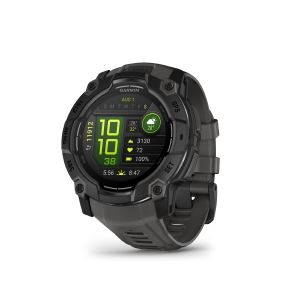 GARMIN Instinct 3 Amoled 50mm Black with Charcoal GA-010-03020-00