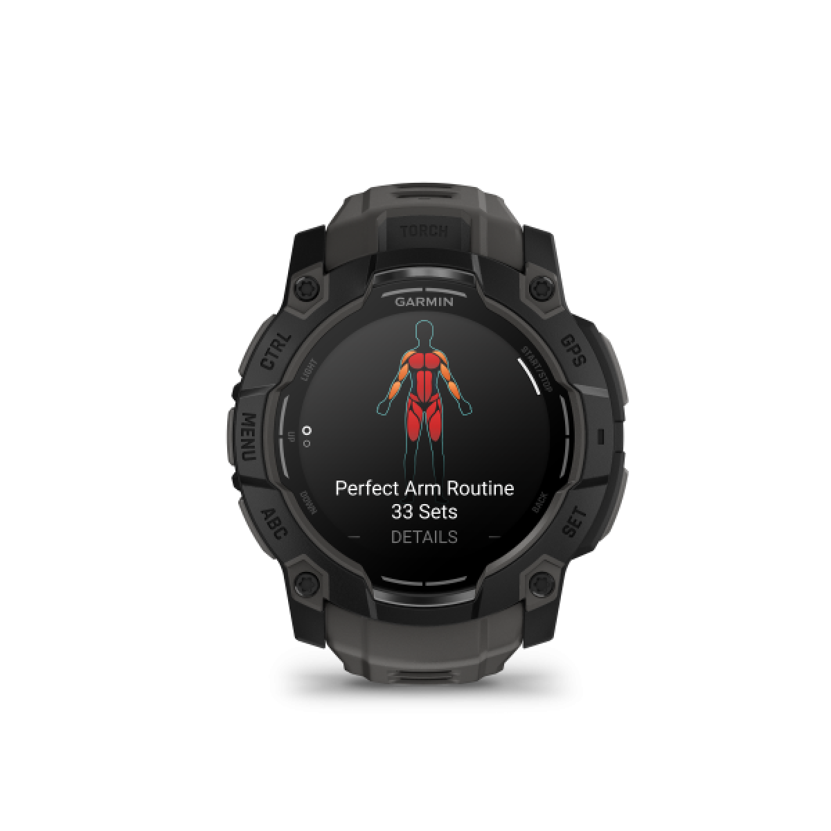 GARMIN Instinct 3 Amoled 50mm Black with Charcoal GA-010-03020-00