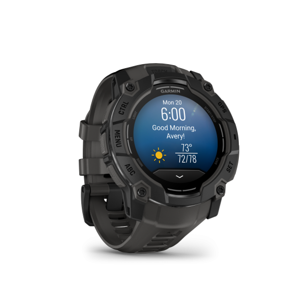 GARMIN Instinct 3 Amoled 50mm Black with Charcoal GA-010-03020-00