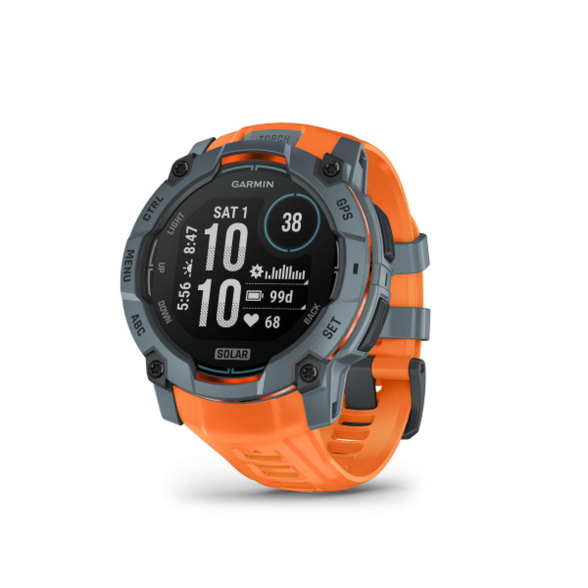 GARMIN Instinct 3 Solar 50mm Twilight with Solstice Limited Edition GA-010-02935-01