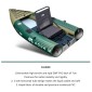 Καγιάκ Φουσκωτό 2 Ατόμων AQUA MARINA Caliber 398cm 28357