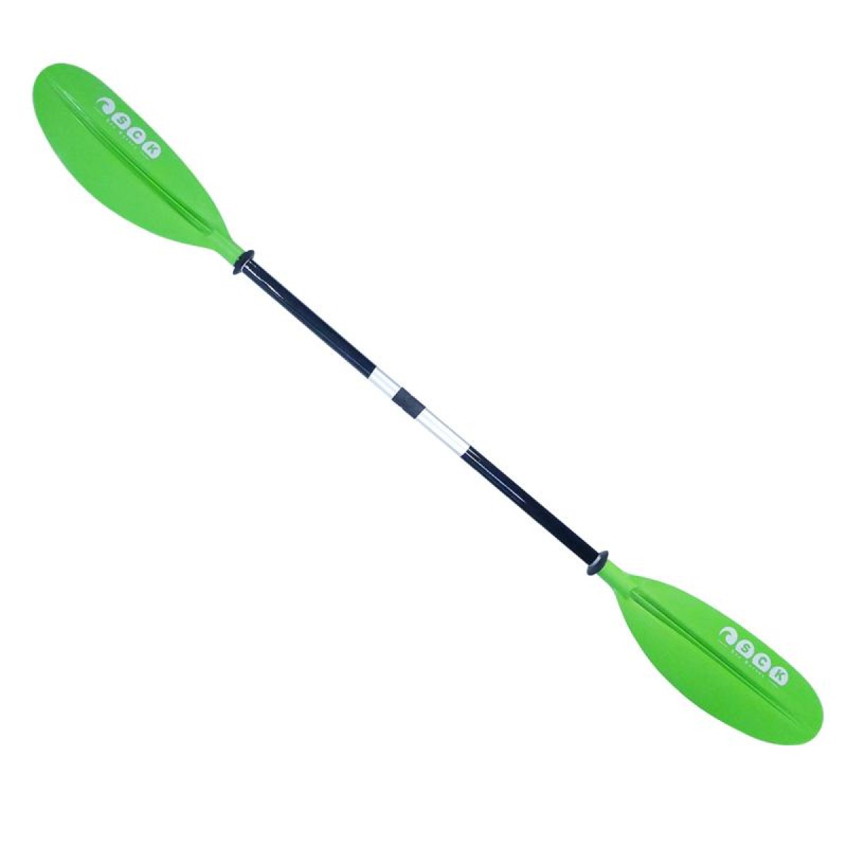 Κουπί καγιάκ παιδικό διαιρούμενο 182cm αλουμινίου πράσινο SCK