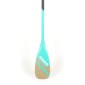 Κουπί SUP ρυθμιζόμενο 160-215cm Full Carbon με Bamboo λεπίδα – Silica SCK