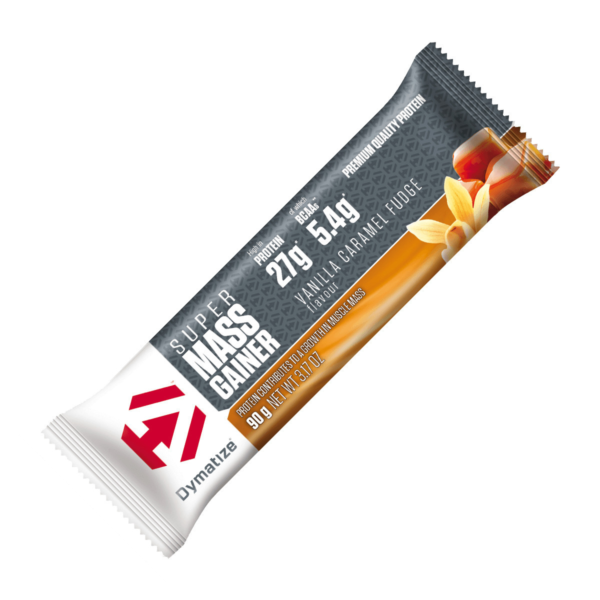 Μπάρα Πρωτείνης Super Mass Gainer Bar 90gr Dymatize Vanilla Caramel 101556
