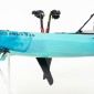 OCEANUS 335 pedal-step μονοθέσιο καγιάκ με κάθισμα αλουμινίου SCK - Μπλε/Τυρκουάζ