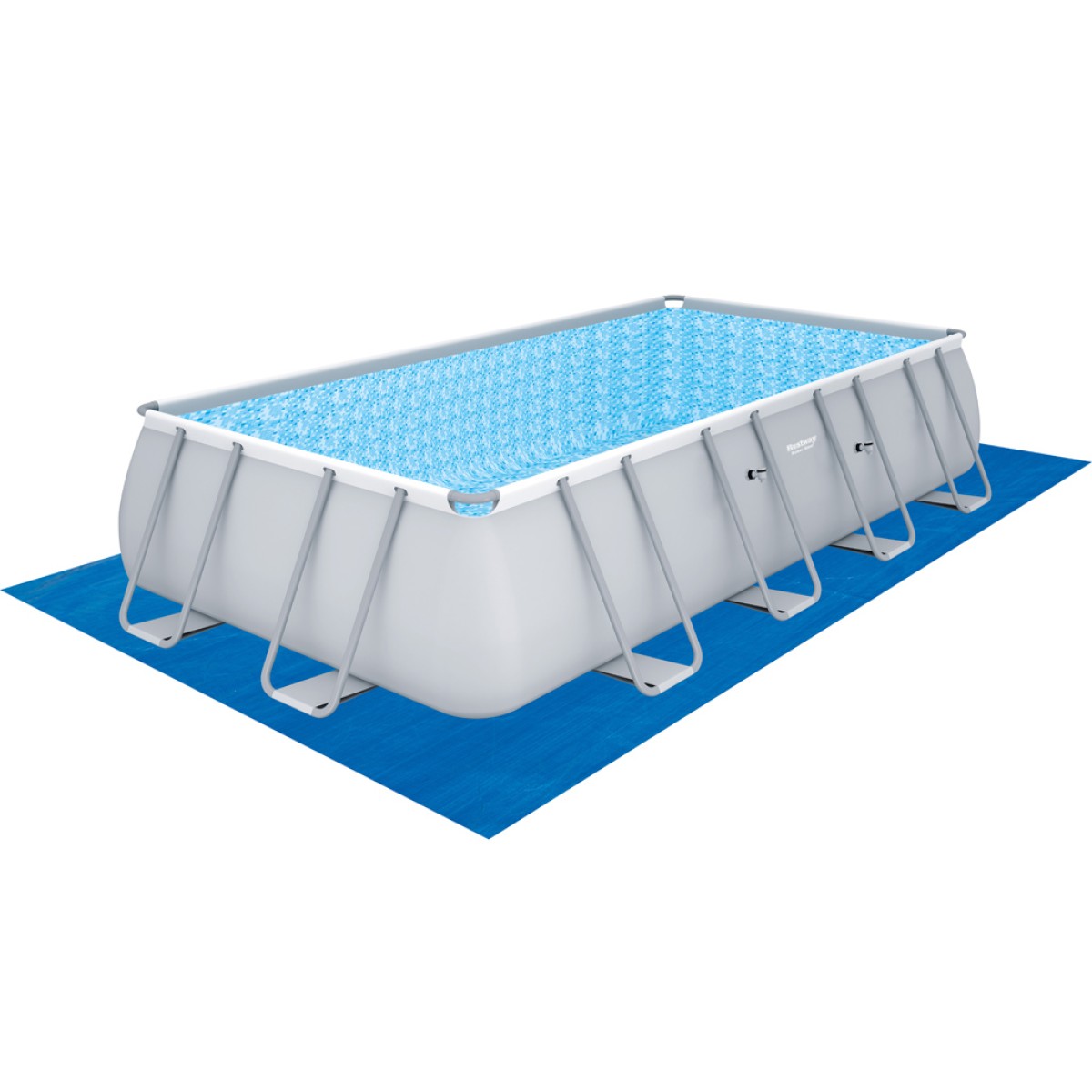 Πισίνα 56466 POWER STEEL RECT.FRAME POOL 549Χ274Χ122CM Bestway