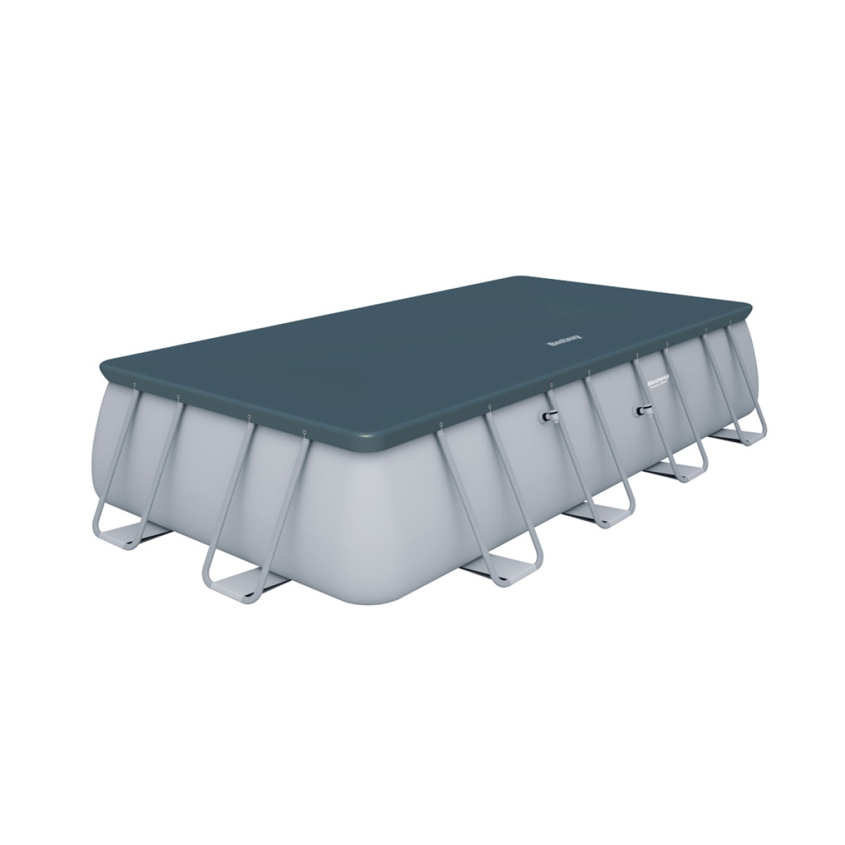 Πισίνα 56466 POWER STEEL RECT.FRAME POOL 549Χ274Χ122CM Bestway