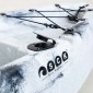 SCK Manatee 270 μονοθέσιο SOT καγιάκ |  Άσπρο-Μαύρο