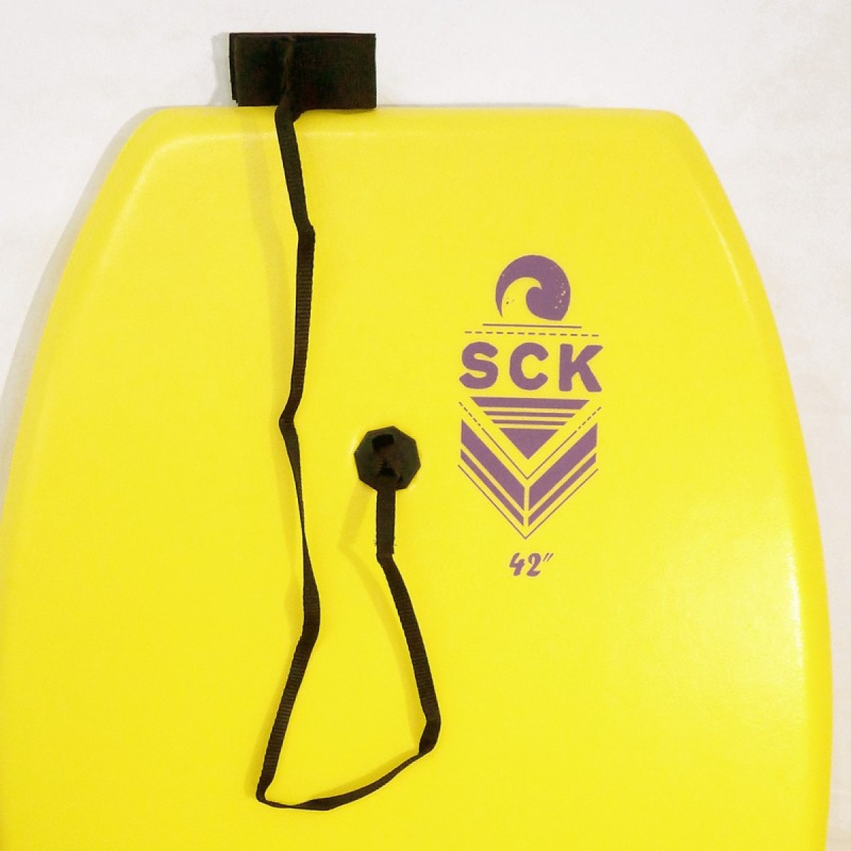 Bodyboard 42” με leash καρπού κίτρινο