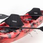 Θαλάσσιο Καγιάκ SCK Nereus HD Θαλάσσιο καγιάκ 3 θέσεων - Κόκκινο/Μαύρο