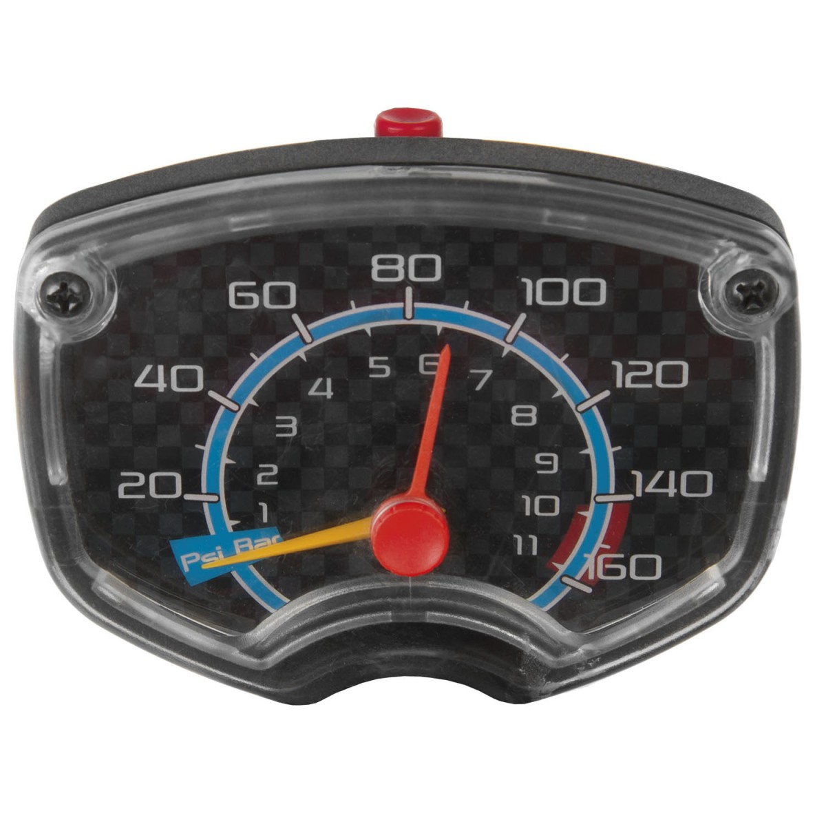 ΤΡΟΜΠΑ ΠΟΔΗΛΑΤΟΥ ΔΑΠΕΔΟΥ ΜΕ ΜΑΝΟΜΕΤΡΟ ΨΗΛΑ ΠΛΑΣΤΙΚΗ 160 psi / 11 bar ΜΑΥΡΗ BETO 470325