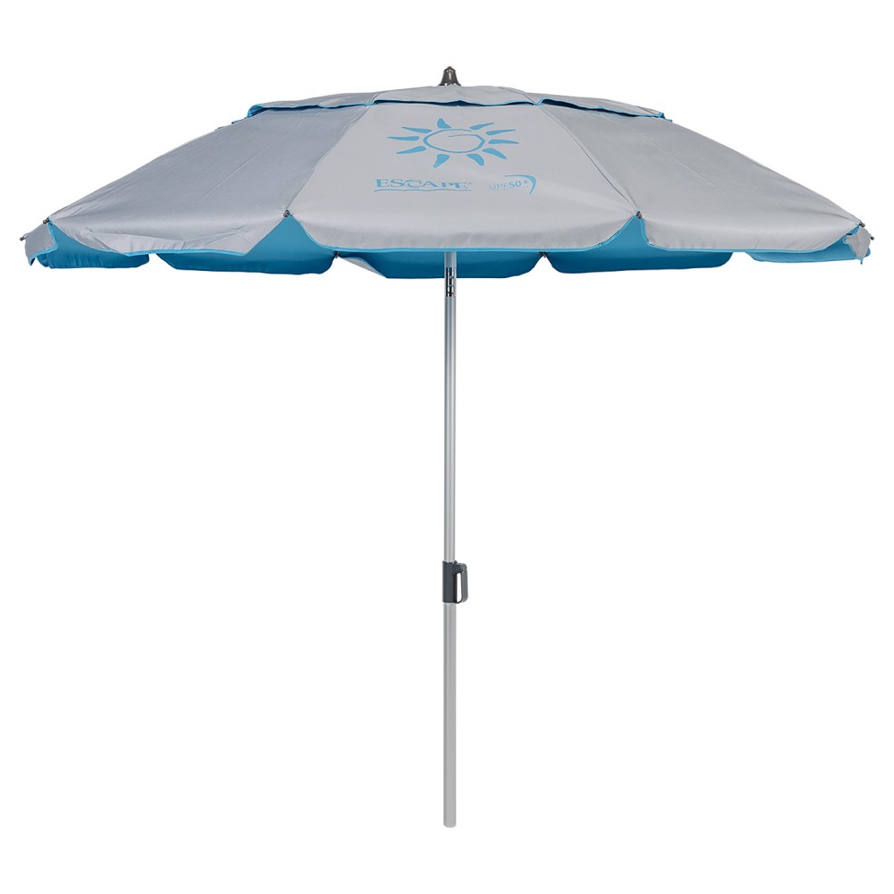 Ομπρέλα Παραλίας Αλουμινίου Escape 2,2m PE 180gsm UPF50+ Γαλάζιο 12000