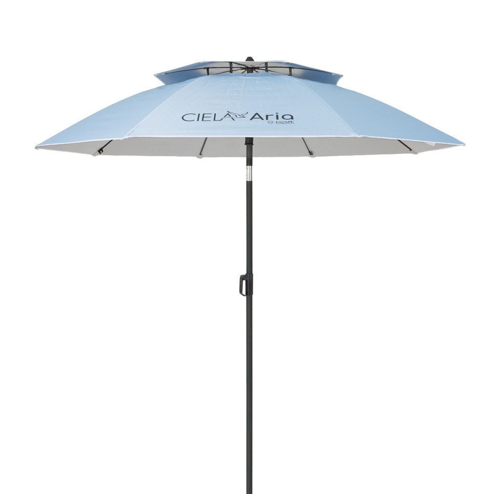 Ομπρέλα Παραλίας Aria Ciela 1,8m PE 140gsm UPF50+, Γαλάζιο Escape 12010