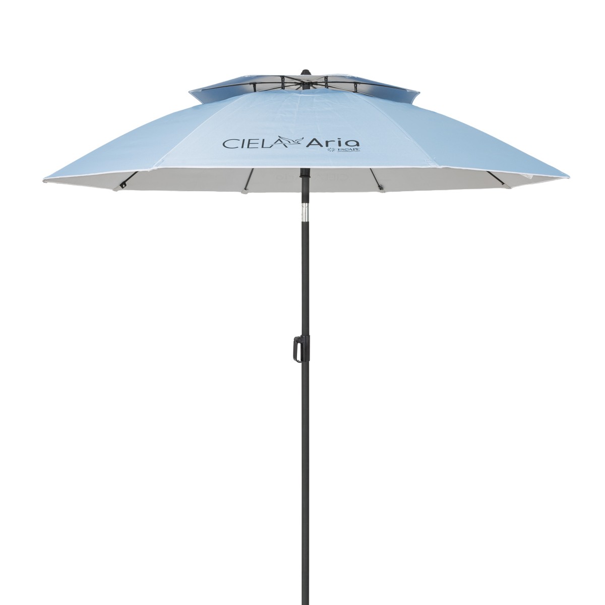 Ομπρέλα Παραλίας Aria Ciela 1,8m PE 140gsm UPF50+, Γαλάζιο Escape 12010