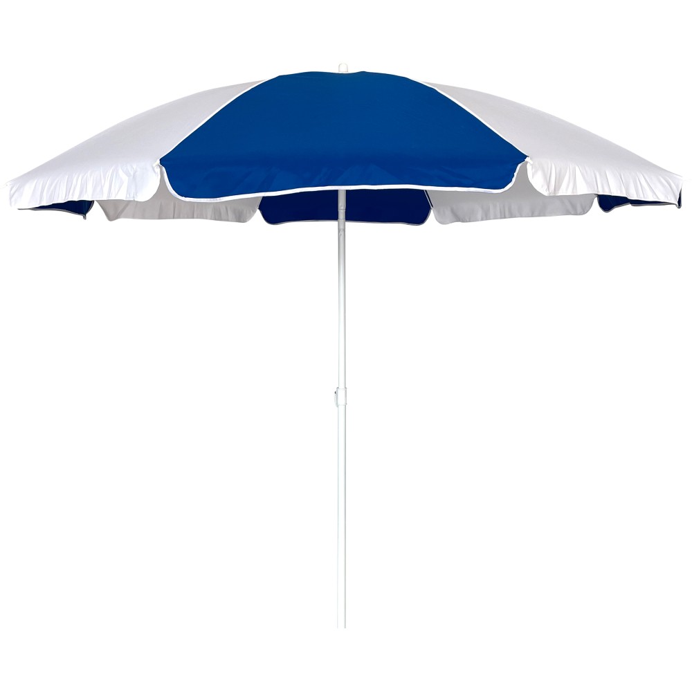 Ομπρέλα Παραλίας Escape 2m 180gsm 8 Ακτίνες 4mm Μπλε/Λευκή 12024