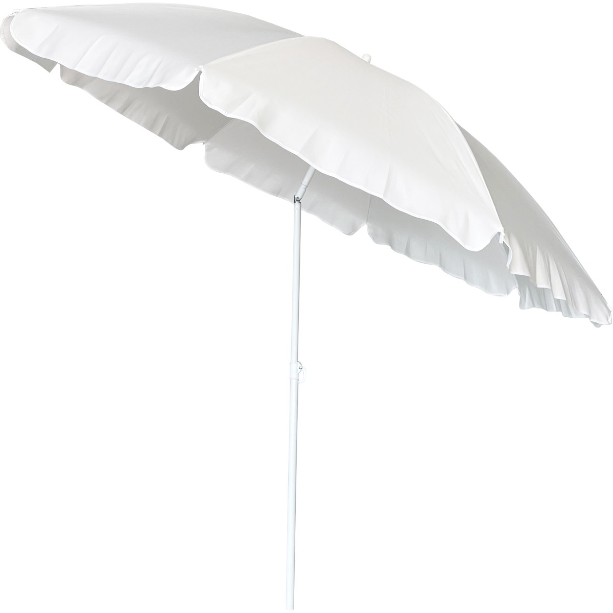 Ομπρέλα Παραλίας Escape 2m 180gsm 8 Ακτίνες 4mm Λευκή 12045