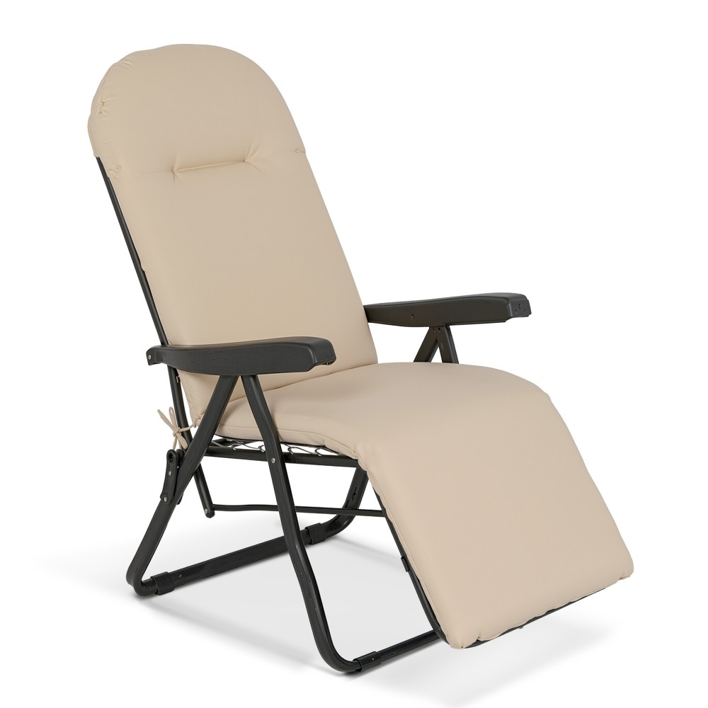 Πολυθρόνα 6 Θέσεων Πράσινου Σκελετού Μαύρο Μαξιλάρι Άμμου 15639 Escape