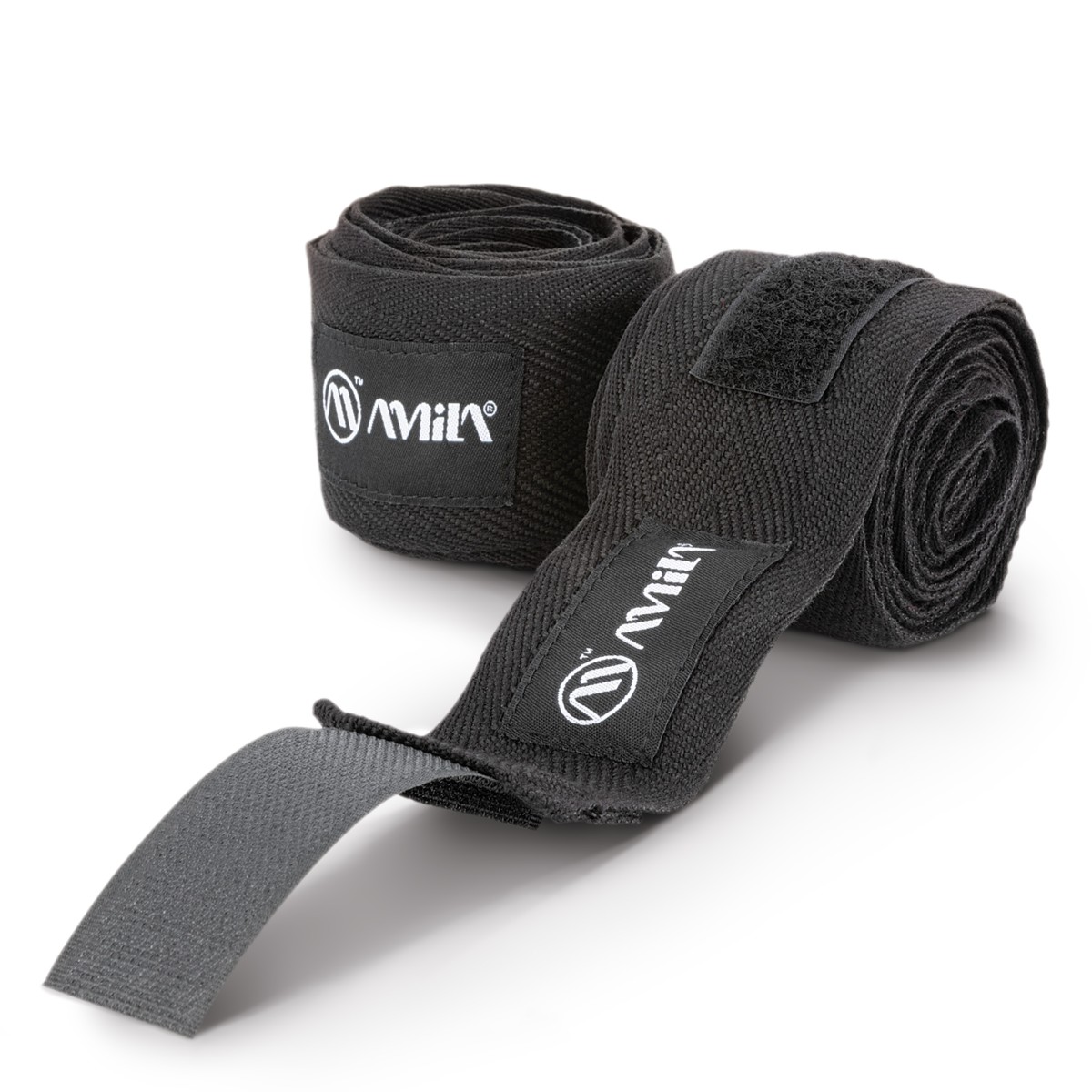 Μπαντάζ Πυγμαχίας AMILA HandWrap 4,5m Μαύρο