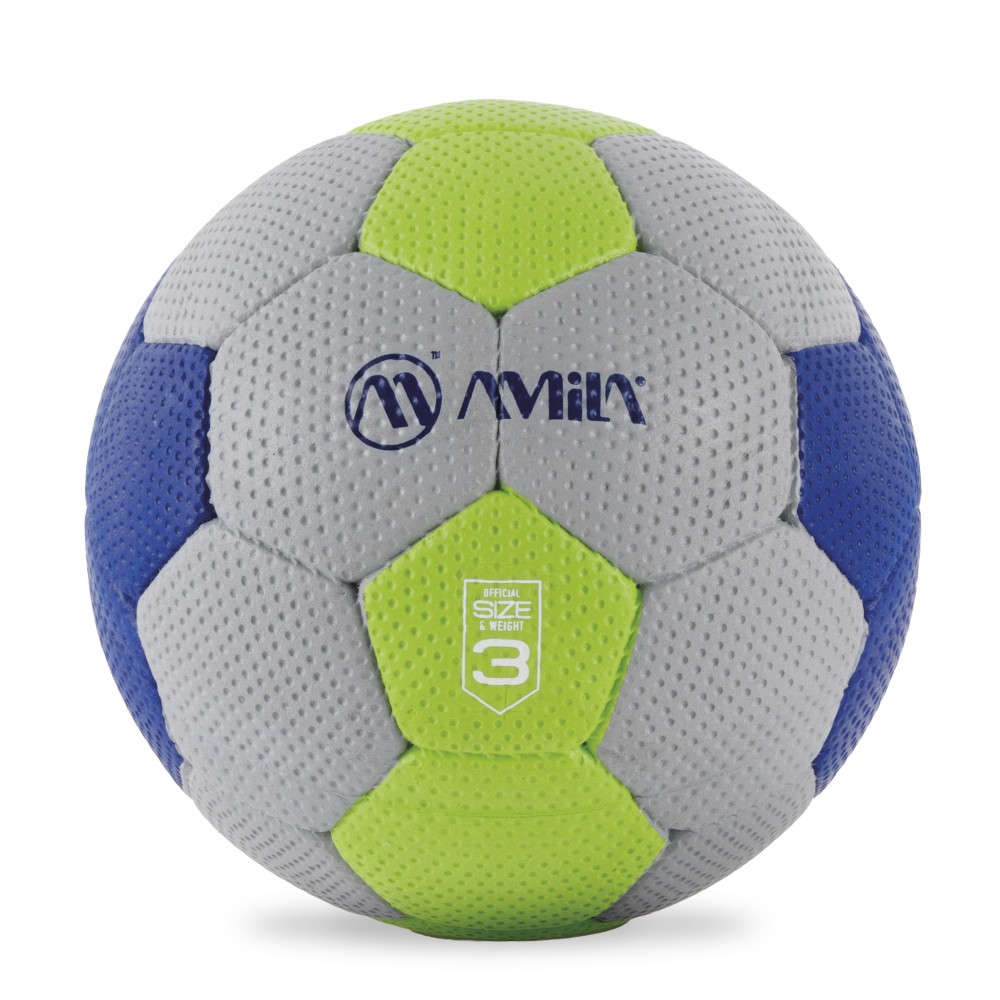 Μπάλα Handball Cellular Νο3 - Μπλε / Πράσινο / Γκρι