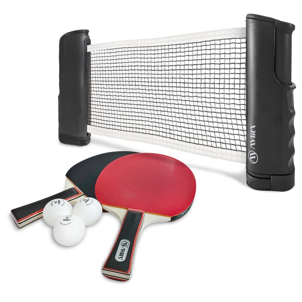 Σετ Ping Pong ΑΜΙΛΑ (2 ρακέτες + 3 μπαλάκια + Δίχτυ)