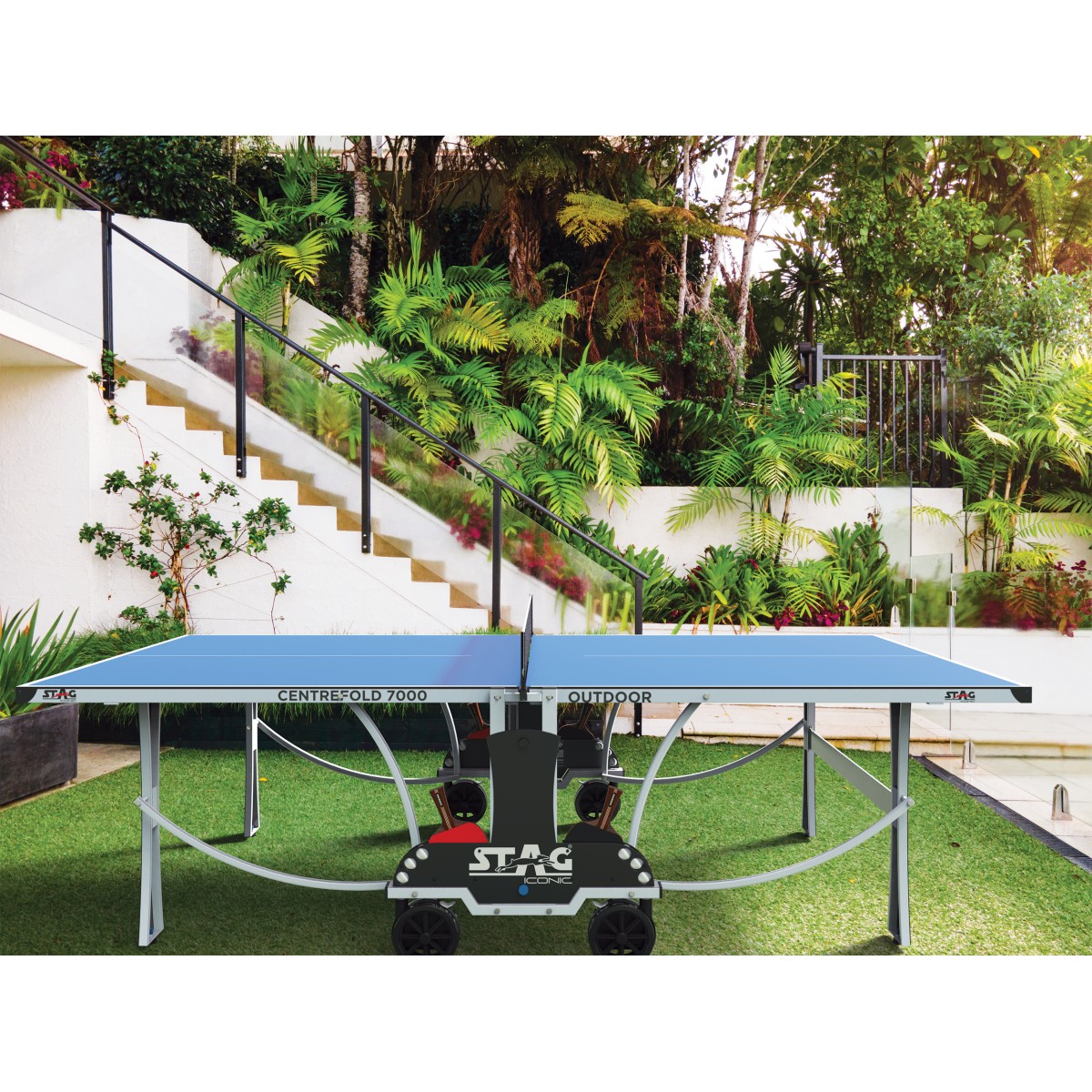 Τραπέζι Ping Pong Εξωτερικού χώρου Stag Centrerfold 7000
