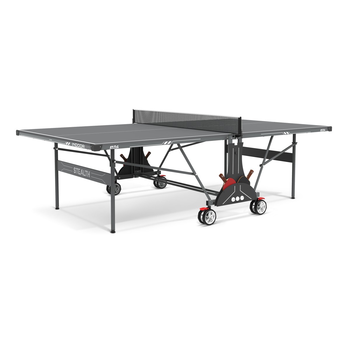 Τραπέζι Ping Pong Εσωτερικού Χώρου Stag Stealth 18mm Μαύρο 42820