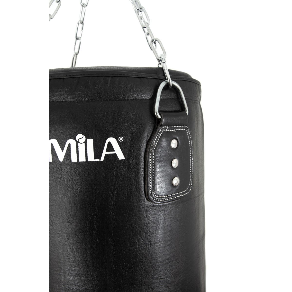 Σάκος πυγμαχίας από δέρμα βουβαλιού 120x35cm Amila 43844